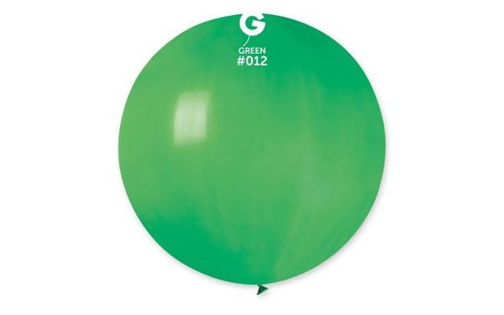 ZÖLD LATEX BALLON 80 CM - 1 DB