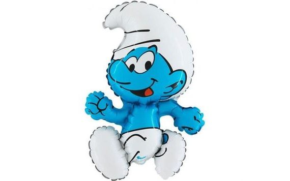 60 CM SMURF FOIL BALLOON