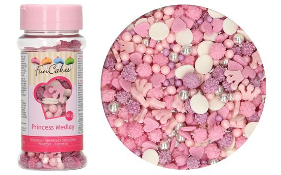 FUNCAKES SPRINKLE MEDLEY -PRINCESS- 50G