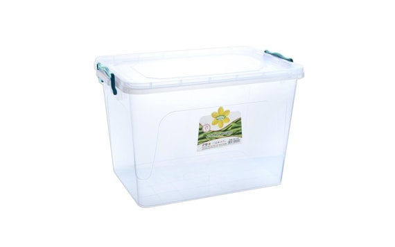 HIGH RECTANGULAR PLASTIC BOX 21 L