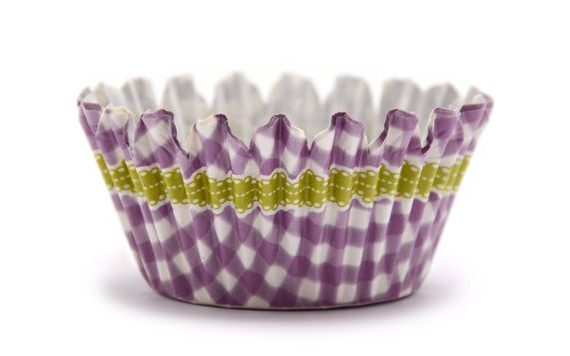 CONFECTIONERY PAPER CASES 50 X 35 MM (100 PC.) - SWEET VIOLET
