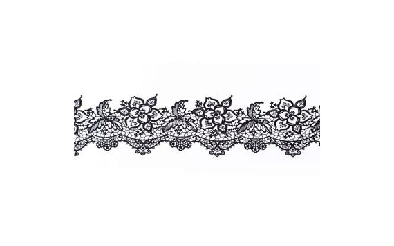 BLACK SUGAR LACE - 6 CM WIDTH