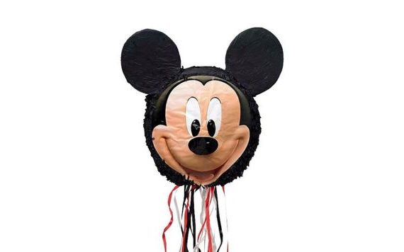 PIŇATA MYŠÁK - MICKEY MOUSE - 43X 5,5X10,5 CM - TAHACÍ