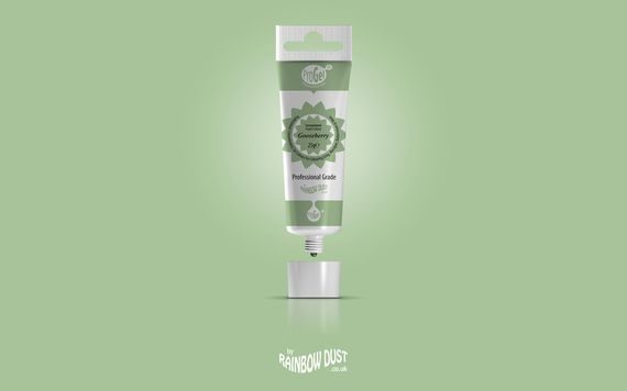 GOOSEBERRY PROGEL - PROFESIONÁLNA POTRAVINÁRSKA GÉLOVÁ FARBA V TUBE (ZELENÁ) - EXPIRÁCIA 31.3.2018