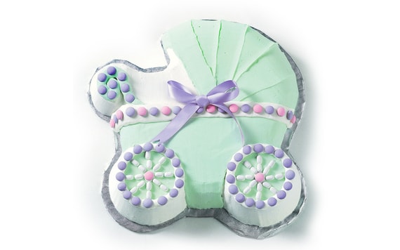 CAKE TIN BABY PRAM WILTON