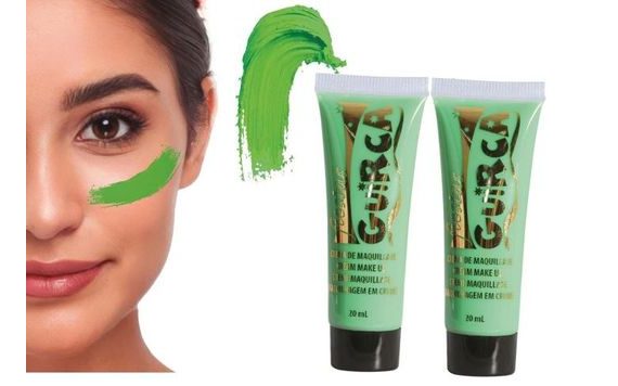 ZELENÝ MAKE-UP V TUBĚ - HALLOWEEN - 40 ML