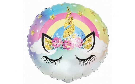 FÓLIOVÝ BALÓN JEDNOROŽEC - UNICORN 45 CM