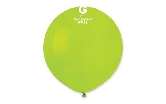 BALÓNEK LATEXOVÝ 48 CM – SVĚTLE ZELENÝ - 1 KS