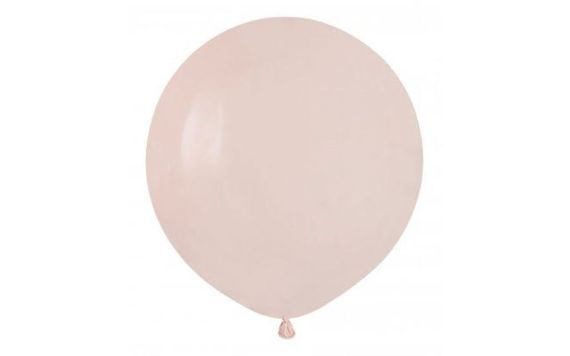 BALÓNEK LATEXOVÝ 48 CM – SHELL RŮŽOVÁ PASTELOVÁ - 1KS
