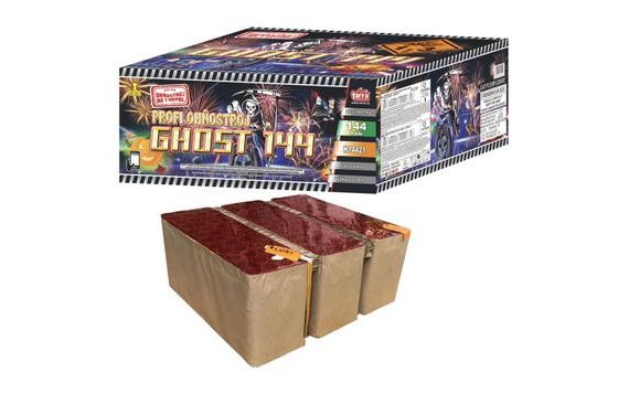 PROFI SLOŽENÝ OHŇOSTROJ GHOST 144 RAN - HALLOWEEN - 1/1