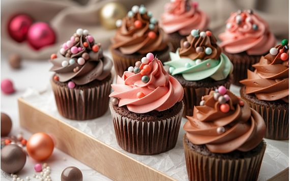 CUKOR DÍSZÍTŐ CSOKOLÁDÉ GYÖNGYÖK - CANDY CHOCO PEARLS LARGE BORDEAUX - 70 G