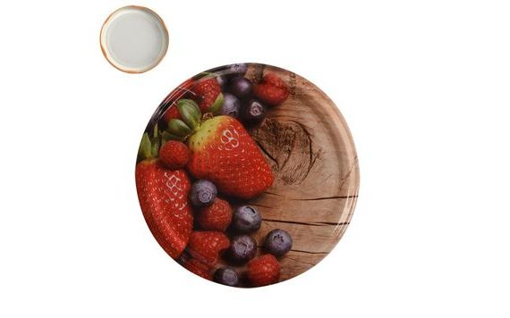 METAL LID BIO 82 FRUIT 10 PCS