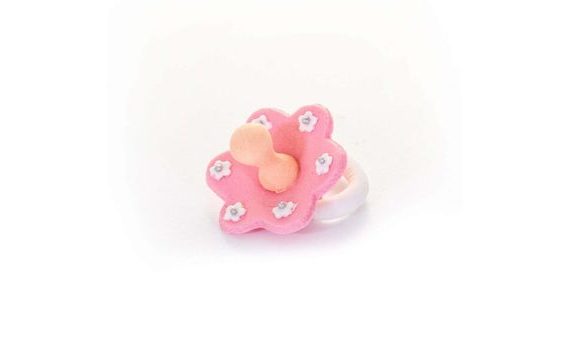 RUŽOVÝ CUMLÍK – CUKROVÁ DEKORÁCIA