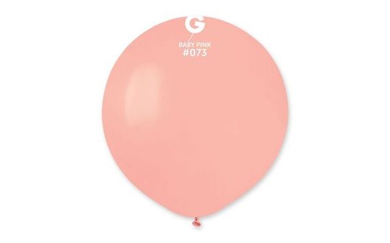 BALÓNEK LATEXOVÝ 48 CM – PASTELOVÝ BABY RŮŽOVÁ 1 KS