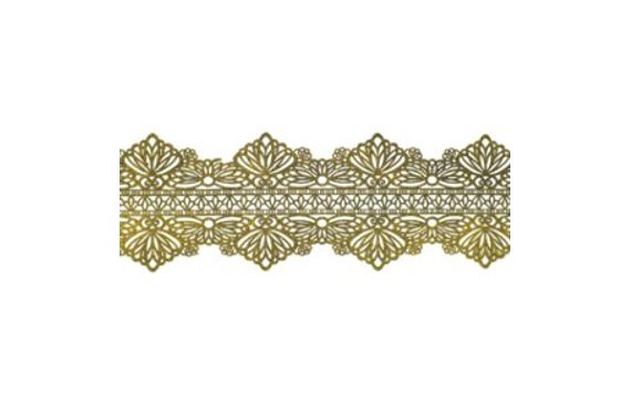 SUGAR LACE – GOLD – WIDTH 8 CM