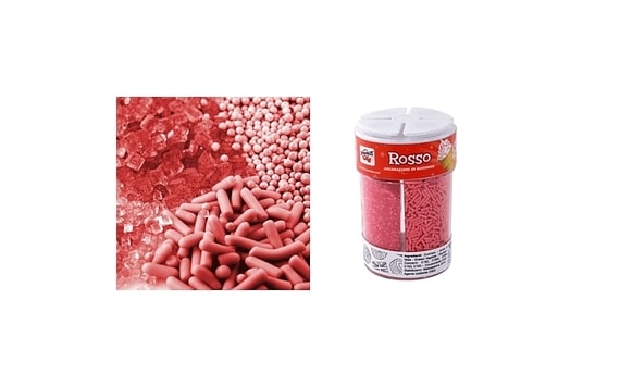 SUGAR SPRINKLES 4 IN 1 - RED