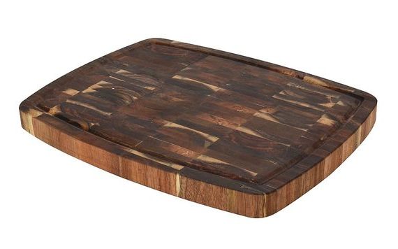 EXCELLENT PRKÉNKO KRÁJECÍ AKÁTOVÉ DŘEVO 46 X 36 X 3,5 CM KO-784620020