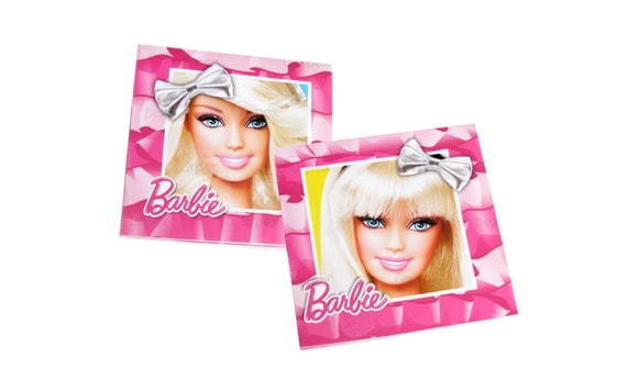 UBROUSKY 33X33 CM - BARBIE NEW TŘÍVRSTVÉ