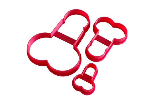 COOKIE BACHELORETTE PARTY CUTTER - SET OF 3 PENISES - 3D PRINTING