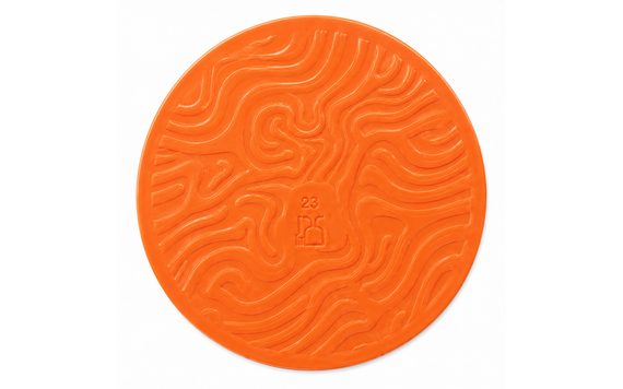 FAREBNÁ TORTOVÁ PODLOŽKA ORANŽOVÁ 28 CM