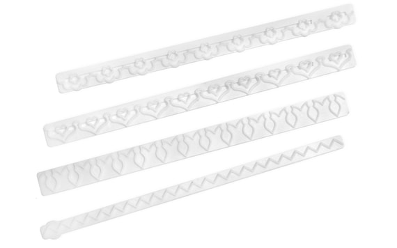 SET OF FRILL AND LACE CUTTERS 4 DESIGNS (SET 2)