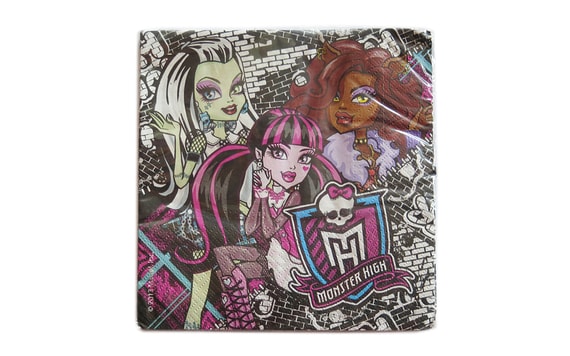 NAPKINS MONSTER HIGH