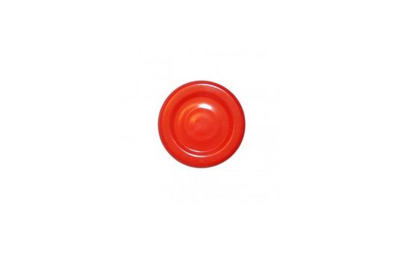 RED METAL LID 43 MM - PACK OF 10