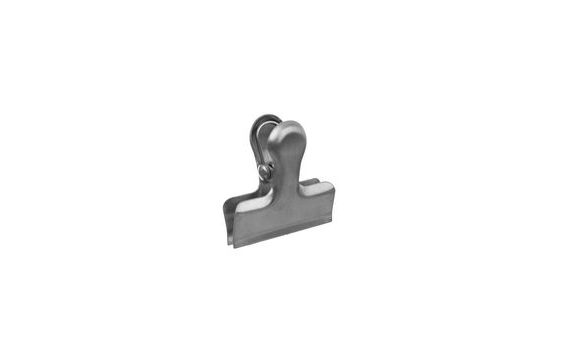 STAINLESS STEEL CLIPS 4 CM - SET OF 3