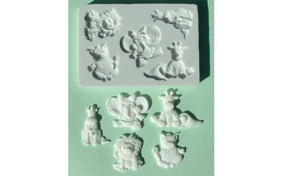 SILICONE MOULD ANIMAL BABIES