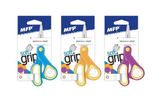 CHILDREN'S SCISSORS SC0005CB 5" MIXED COLOURS - 13CM