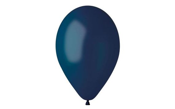 100 DB NAVY KÉK LÉGGÖMB - 30 CM PASZTELL
