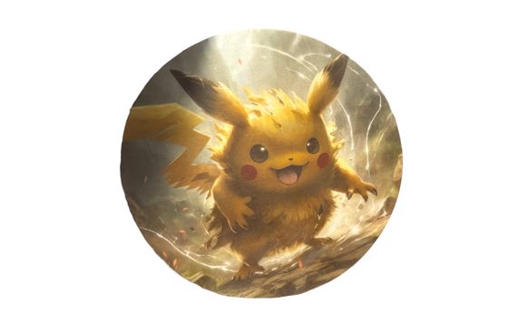 JEDLÝ PAPÍR POKÉMON PIKATCHU - 19,5CM