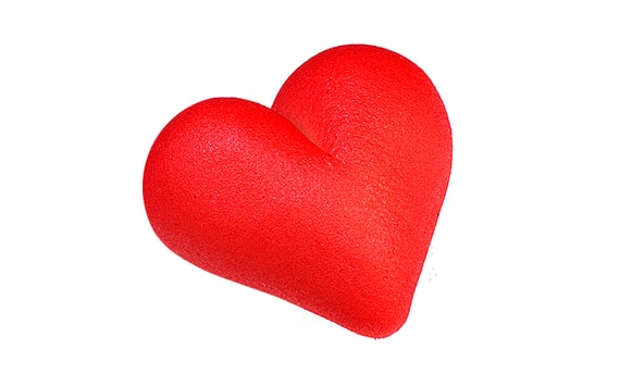 MARZIPAN HEART 5 CM