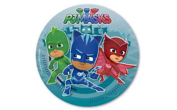 JEDLÝ PAPIER PJ MASKS 20 CM