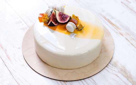 WHITE CHOCOLATE MIRROR GLAZE 500 G