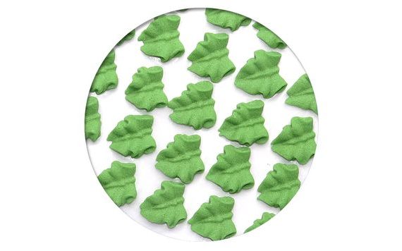 CUKOR DEKORÁCIÓ - LEVÉL 35 DARAB FOGAZOTT