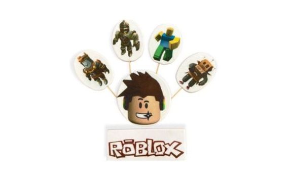 CUKROVÁ DEKORÁCIA NA TORTU – SADA RÓBLOX