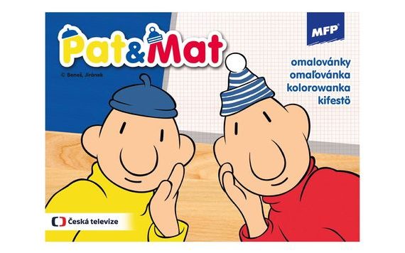 PAT AND MAT COLOURING PAGES