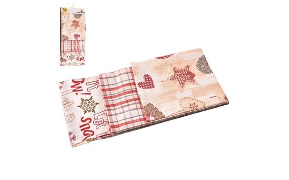 UTĚRKA KUCH. BAVLNA HEART 3 KS