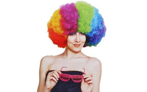 AFRO WIG COLOURFUL