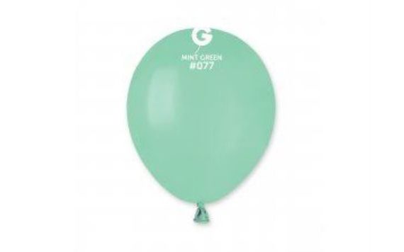 LATEX BALLOON MINI - 13 CM – MINT GREEN 1 PC