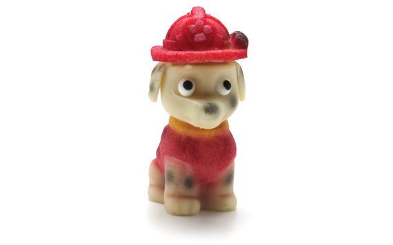 Tlapková patrola - Paw Patrol Marshal (červený) - marcipánová figurka -  Frischmann - Marcipánové figurky - Marcipán, Suroviny - Svět cukrářů