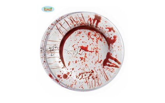 PAPÍROVÉ TALÍŘE HALLOWEEN 8KS, 23 CM