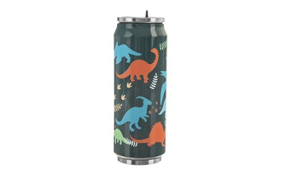 TERMOSKA PLECHOVKA DINOSAUŘI 0,5 L