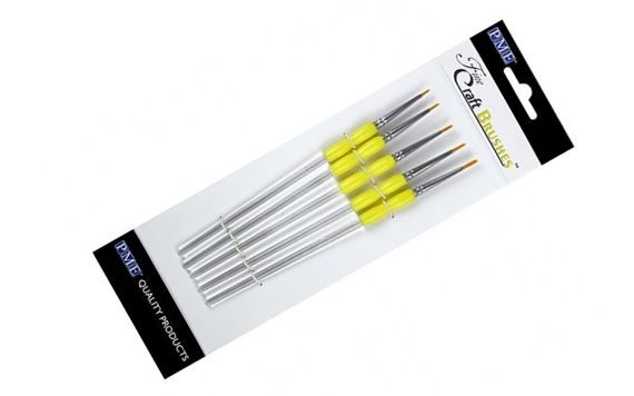 FINE CRAFT BRUSHES FOR CAKE DECORATIONS