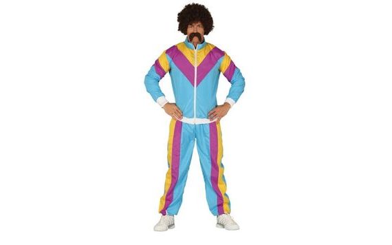 RETRO TRACKSUIT - 80S SET - MEN'S - SIZE L (52-54)
