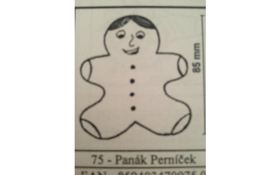 DOUGH CUTTER GINGERBREAD MAN