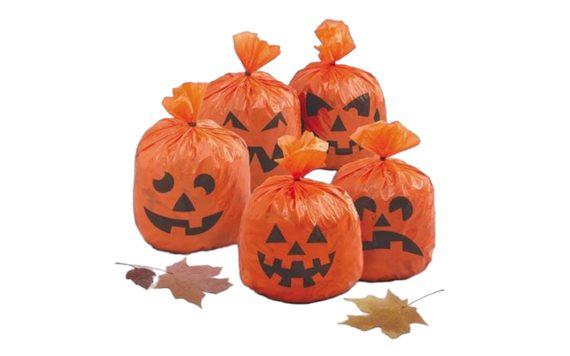 DECORATION PUMPKIN BAGS - 20 PCS - HALLOWEEN