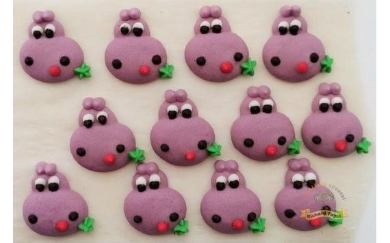 CUKROVÉ DEKORÁCIE HROŠÍKY (12 KS)