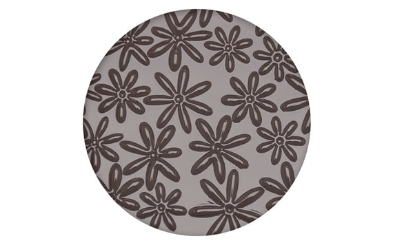 IMPRESSION AND EMBOSSING MAT WITH FLORAL DESIGN